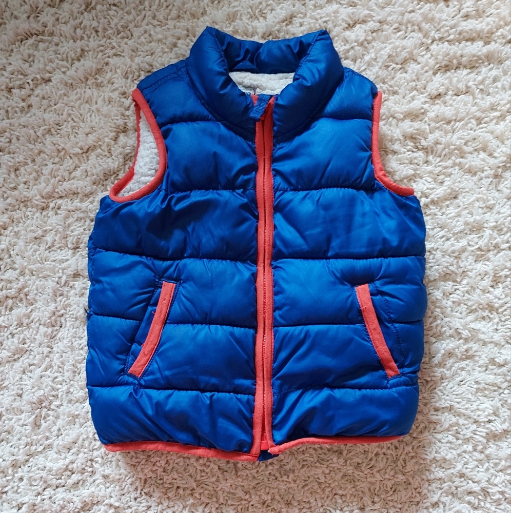 Fleece Lined Puffer Vest